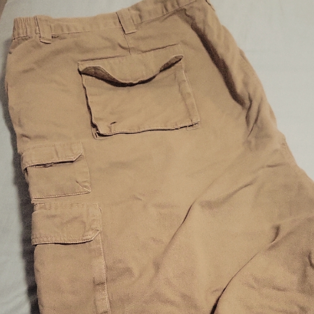 Men's Tan Cargo Pants